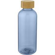 Bidon Ziggs o pojemności 650 ml z plastiku z recyklingu, niebieski
