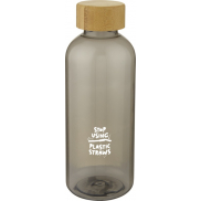 Bidon Ziggs o pojemności 650 ml z plastiku z recyklingu, szary