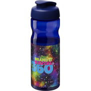 Bidon H2O Active® Base Tritan™ o pojemności 650 ml z klapką, niebieski