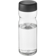 Bidon H2O Active® Base Tritan™ o pojemności 650 ml z zakrętką, biały, czarny