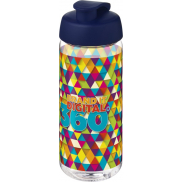 Bidon H2O Active® Octave Tritan™ o pojemności 600 ml, biały, niebieski