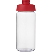 Bidon H2O Active® Octave Tritan™ o pojemności 600 ml, biały, czerwony