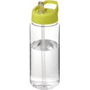Bidon H2O Active® Octave Tritan™ o pojemności 600 ml z dzióbkiem, biały, zielony