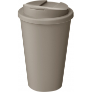 Izolowany kubek Americano® Renew o pojemności 350 ml z odporną na rozlanie pokrywką, szary