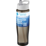 H2O Active® Eco Tempo 700 ml bidon z wyciąganym dzióbkiem, biały, szary