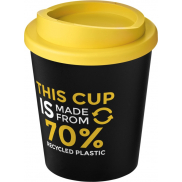 Kubek Americano® Espresso Eco z recyklingu o pojemności 250 ml , czarny, żółty