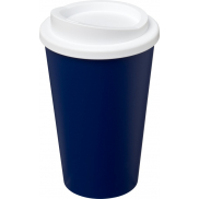 Americano® 350 ml kubek termoizolowany, biały, niebieski