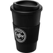 Americano® 350 ml termoizolowany kubek z uchwytem, czarny