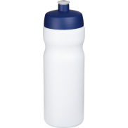 Bidon Baseline® Plus o pojemności 650 ml, niebieski, biały
