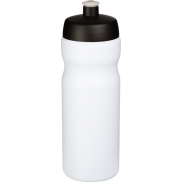 Bidon Baseline® Plus o pojemności 650 ml, czarny, biały