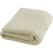 Sophia bawełniany ręcznik kąpielowy o gramaturze 450 g/m² i wymiarach 30 x 50 cm, szary