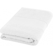 Charlotte bawełniany ręcznik kąpielowy o gramaturze 450 g/m² i wymiarach 50 x 100 cm, biały