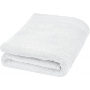 Ellie bawełniany ręcznik kąpielowy o gramaturze 550 g/m² i wymiarach 70 x 140 cm, biały