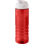 H2O Active® Eco Treble bidon z otwieraną pokrywką o pojemności 750 ml, czerwony, biały