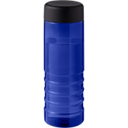 H2O Active® Eco Treble 750 ml screw cap water bottle , niebieski, czarny