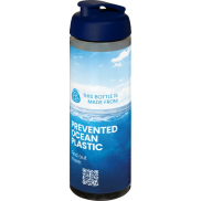 H2O Active® Eco POP Vibe 850 ml, bidon sportowy z odchylaną pokrywką, szary, niebieski
