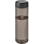 H2O Active® Eco Vibe 850 ml, bidon z zakrętką , szary, czarny