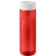 H2O Active® Eco Vibe 850 ml, bidon z zakrętką , czerwony, biały