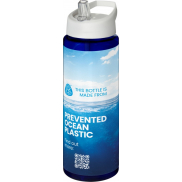 H2O Active® Eco Vibe 850 ml, bidon z dzióbkiem , niebieski, biały