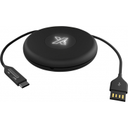 Podróżny podświetlany kabel SCX.design C18, czarny