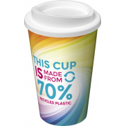 Brite-Americano® Eco izolowany kubek o pojemności 350 ml, biały