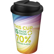 Brite-Americano® Eco szczelny kubek izolowany o pojemności 350 ml, czarny