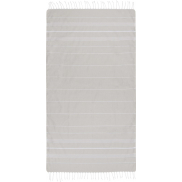 Anna bawełniany ręcznik hammam o gramaturze 150 g/m² i wymiarach 100 x 180 cm, biały