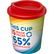 Brite-Americano® Eco izolowany kubek o pojemności 250 ml, czerwony