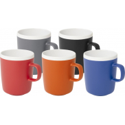 Lilio kubek ceramiczny o pojemności 310 ml, czarny
