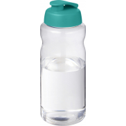 H2O Active® Big Base bidon z wieczkiem zaciskowym o pojemności 1 litra, niebieski