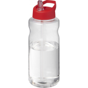 H2O Active® Big Base bidon z dzióbkiem o pojemności 1 litra, czerwony