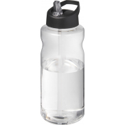 H2O Active® Big Base bidon z dzióbkiem o pojemności 1 litra, czarny