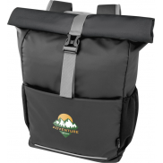 Aqua wodoodporna torba rowerowa o pojemności 20 l na 15-calowego laptopa wykonana z materiałów z recyklingu z certyfikatem GR, c
