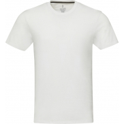 Avalite koszulka unisex z recyklingu z krótkim rękawem 160 g/m², s, biały