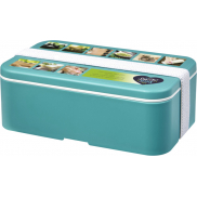 MIYO Renew jednoczęściowy lunchbox, niebieski, biały