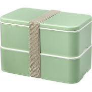 MIYO Renew dwuczęściowy lunchbox, zielony, szary