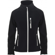 Antartida damska kurtka typu softshell, 2xl, czarny