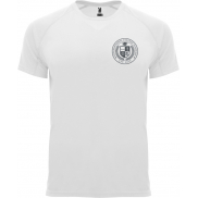 Bahrain sportowa koszulka męska z krótkim rękawem 135 g/m², 4xl, biały