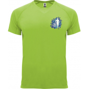 Bahrain sportowa koszulka męska z krótkim rękawem 135 g/m², l, zielony