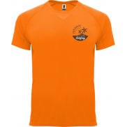 Bahrain sportowa koszulka męska z krótkim rękawem 135 g/m², l, pomarańczowy