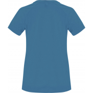 Bahrain sportowa koszulka damska z krótkim rękawem 135 g/m², 2xl, niebieski