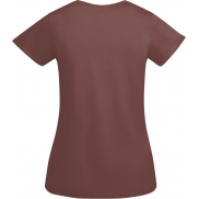 Breda koszulka damska z krótkim rękawem 175 g/m², xl, czerwony