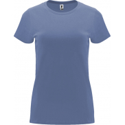 Capri koszulka damska z krótkim rękawem 170 g/m², 3xl, niebieski