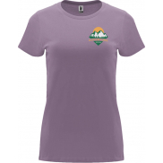Capri koszulka damska z krótkim rękawem 170 g/m², m, fioletowy