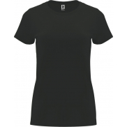 Capri koszulka damska z krótkim rękawem 170 g/m², l, szary
