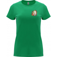 Capri koszulka damska z krótkim rękawem 170 g/m², l, zielony