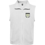 Bellagio kamizelka polarowa unisex, m, biały