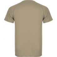 Montecarlo sportowa koszulka męska z krótkim rękawem 150 g/m², xl, brazowy