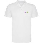 Monzha sportowa koszulka dziecięca polo z krótkim rękawem 150 g/m², 8, biały