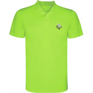 Monzha sportowa koszulka dziecięca polo z krótkim rękawem 150 g/m², 4, zielony